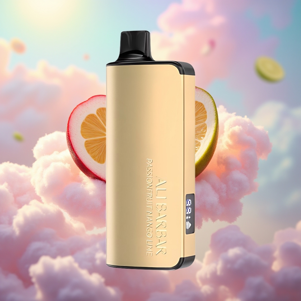 Alibarbar Ingot 9000 Puffs Kasutatav Auruaine Passioonipuu-Mango-Laimi