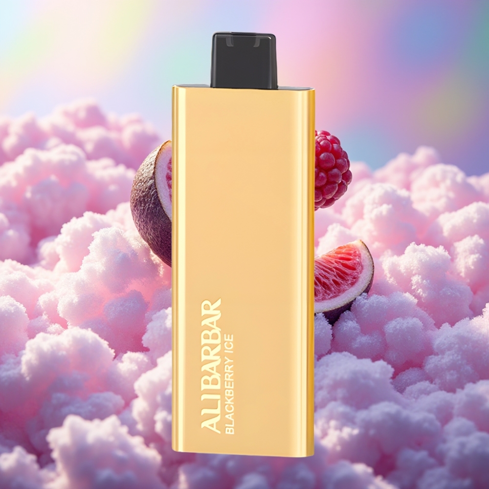 Alibarbar Pandora 7000 Puffs Ühekordne Vape Mustikas-Jää 17 ml