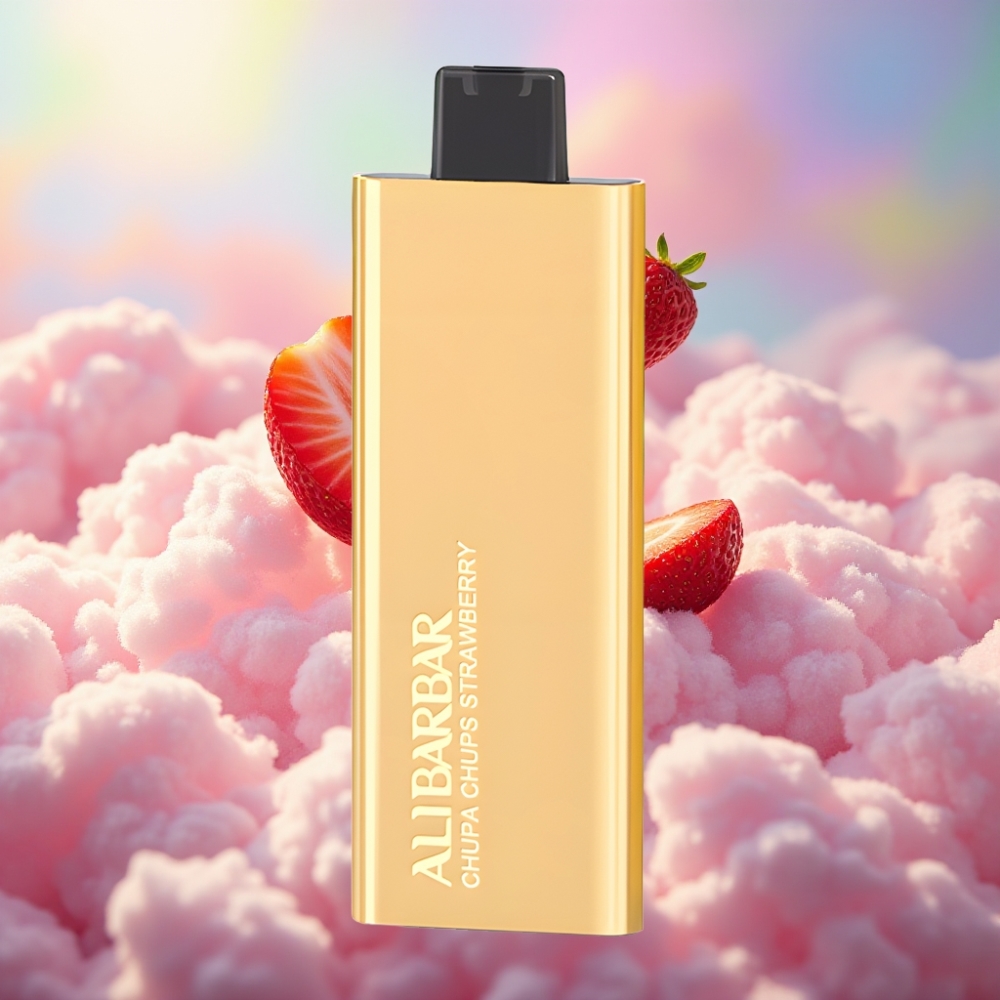 Alibarbar Pandora 7000 Sutsud Ühekordne Vape Chupa Chups Maasikas