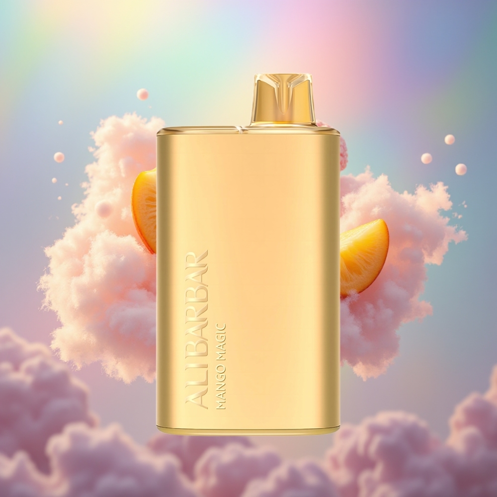 Alibarbar Rich 8000 Puffs Ühekordselt Kasutatav Vape Maagiline Mango