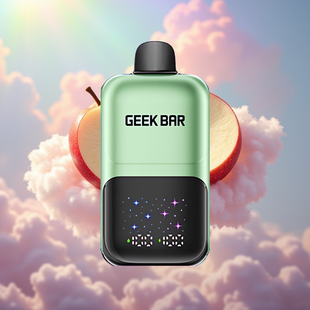 GEEK BAR 2GO 20ml 50000 Tõmmet Kahe Seeria Akuuga Ühekordne Vape-pulk Topelt Õun A&B