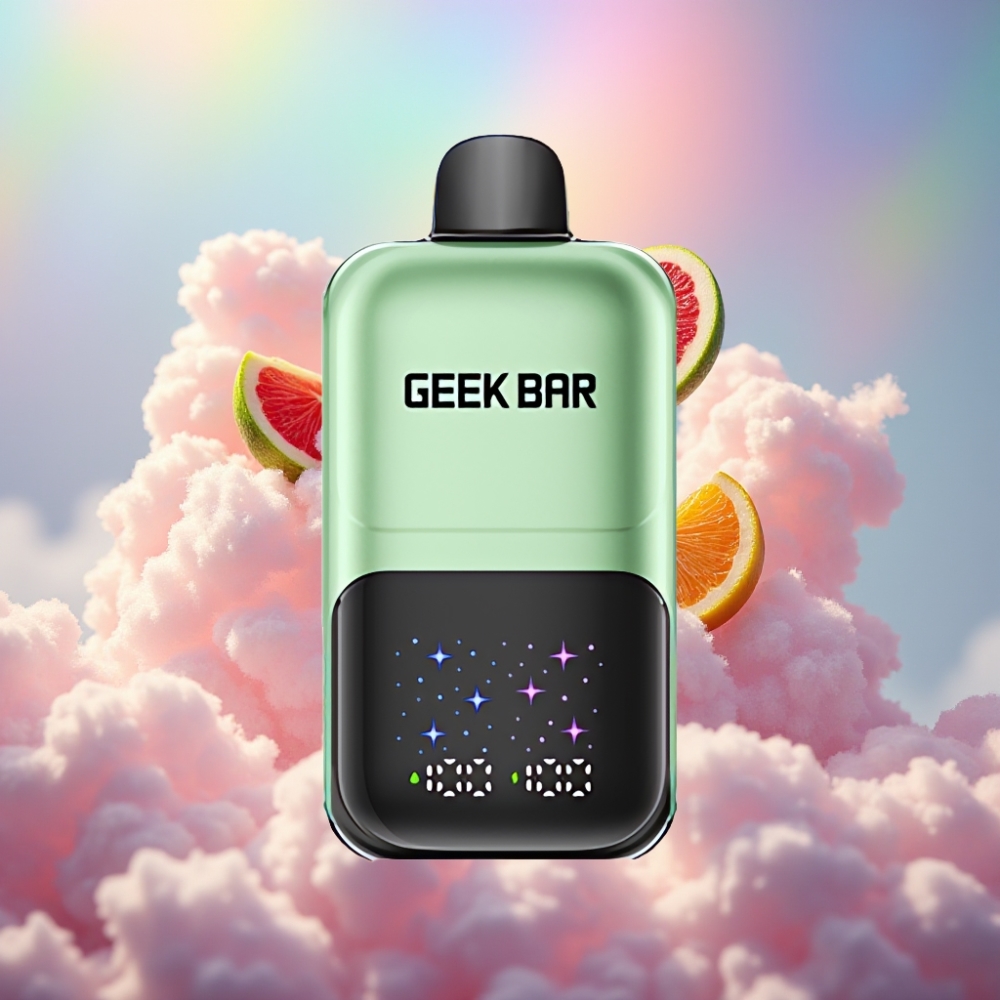 GEEK BAR 2GO 20ml 50000 Tõmmet Kahe Seeria Hävitav Vape Pliiats Hapukomm & Hapuviljad