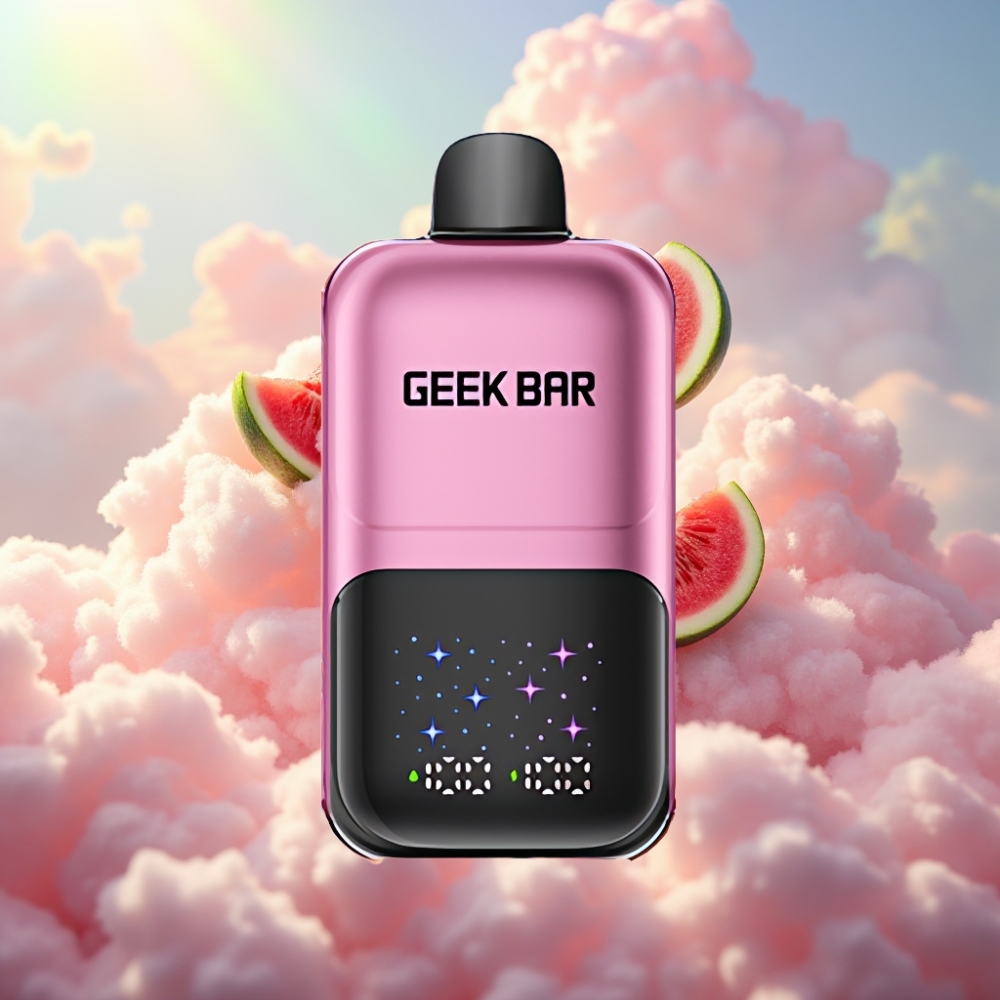 GEEK BAR 2GO 20ml 50000 Tõmmet Kahesarjaline Ühekordne Vape Pastakas - Virsik & Arbuus