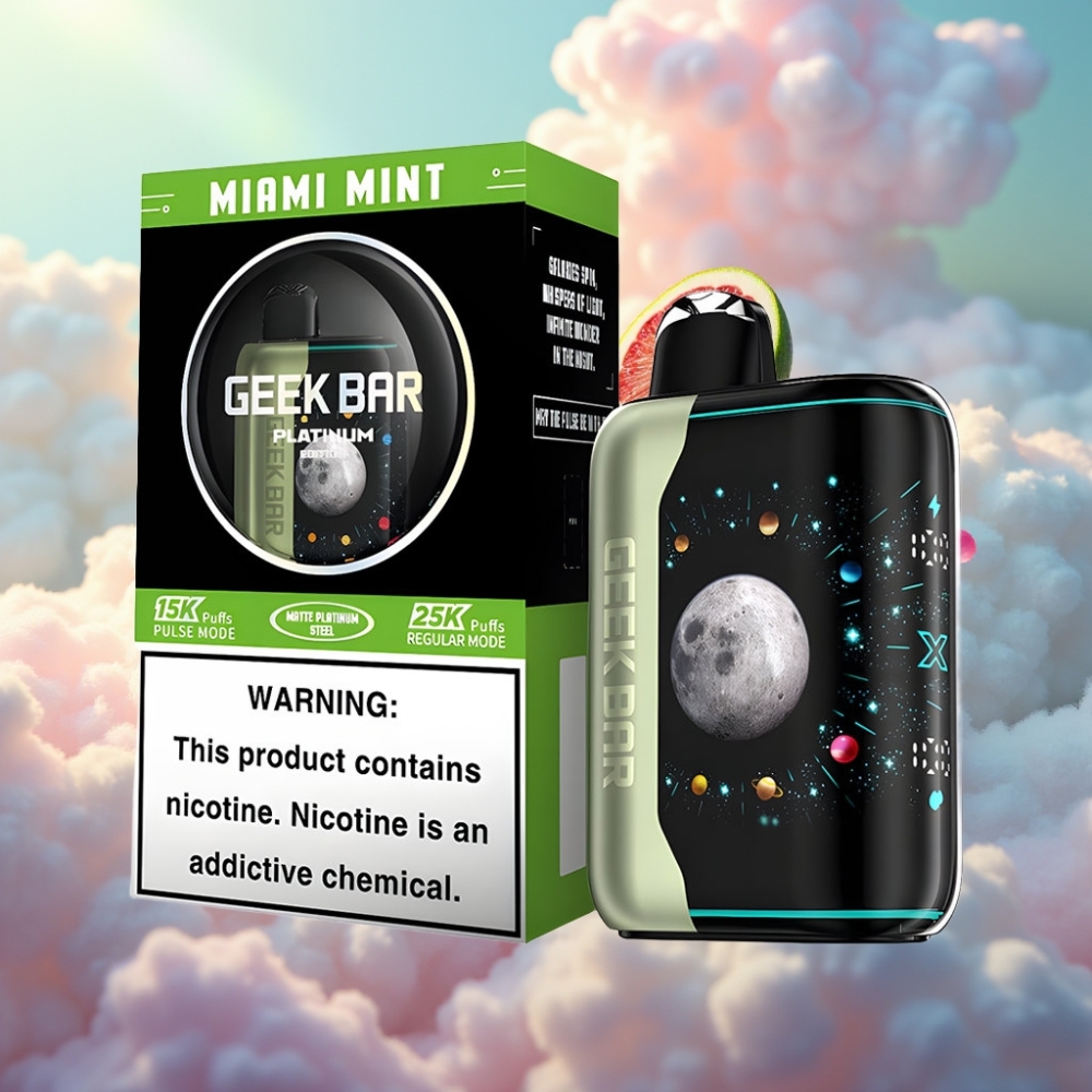 GEEK BAR Platinum Edition 25000 Miami Münt Disposabel Vape