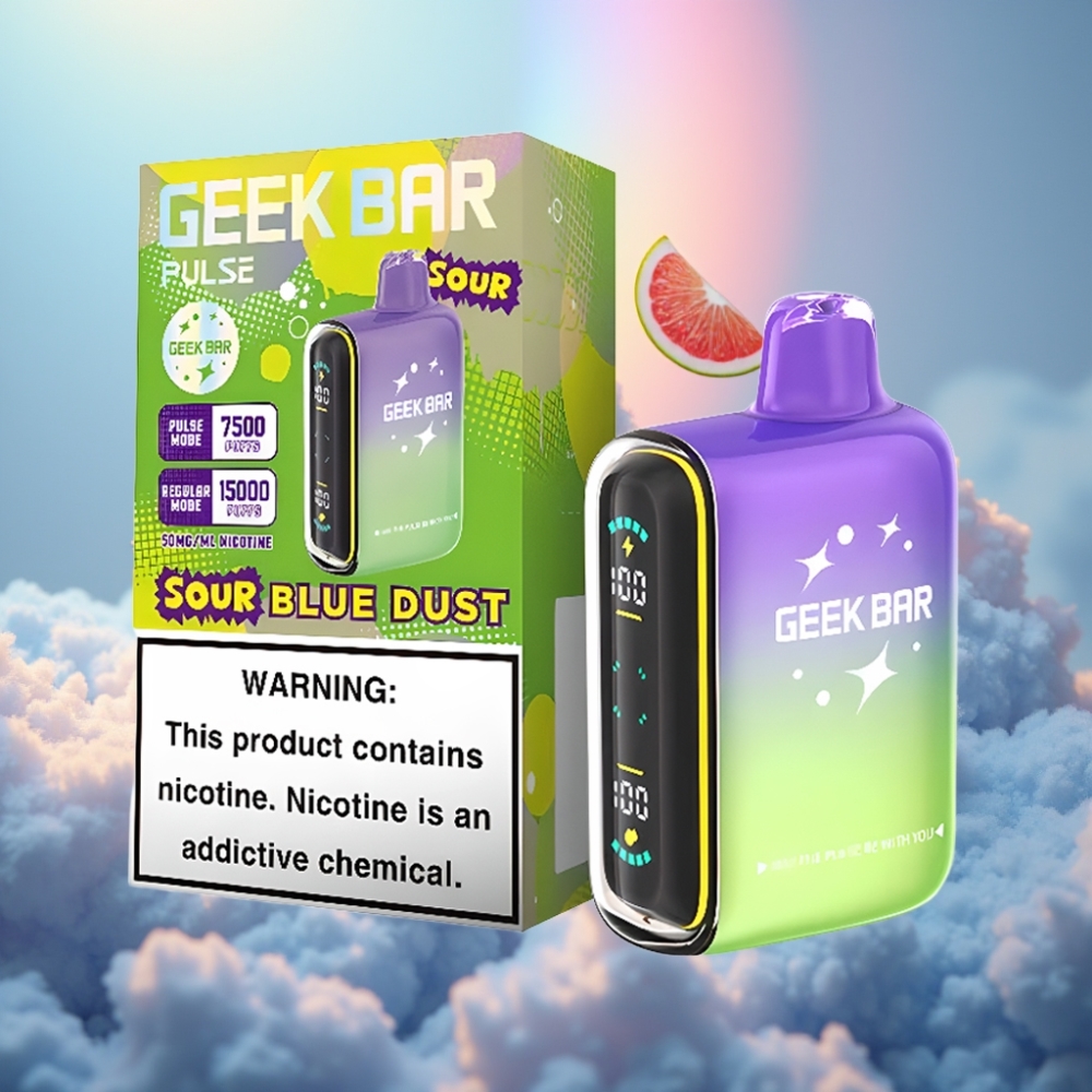GEEK BAR Pulse 15000 Puffs Hajutav Vape Hapukas Väljaanne