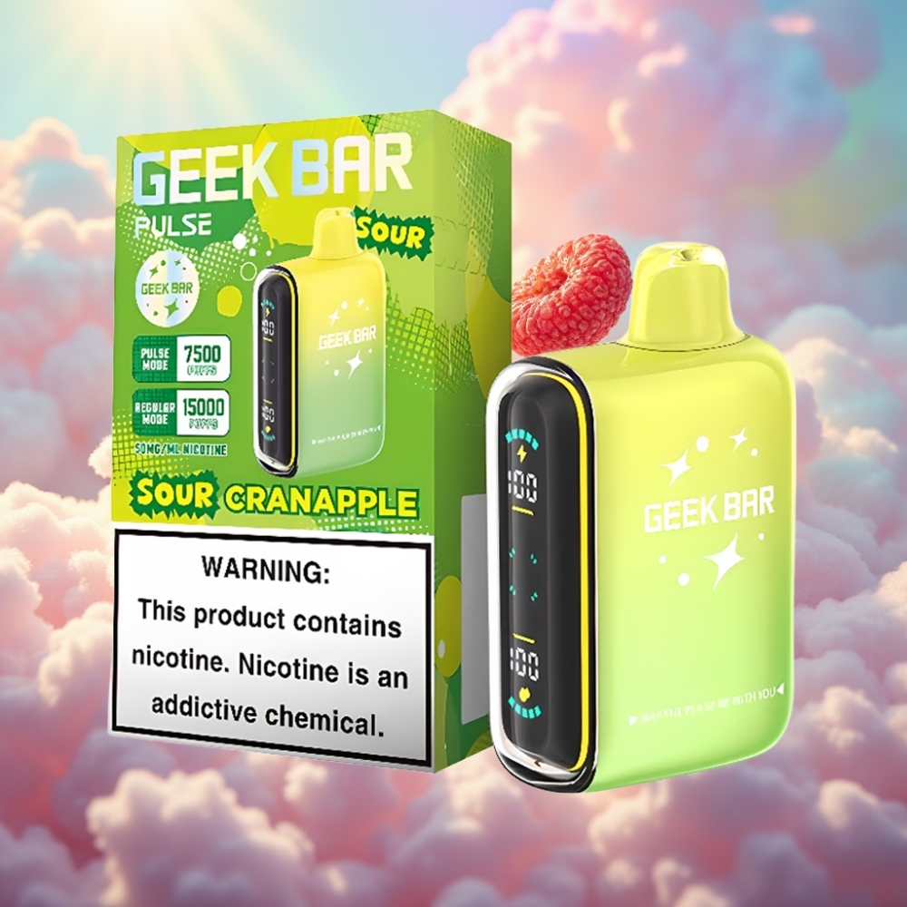 GEEK BAR Pulse 15000 Puffs Hajutav Vape Hapukas Väljaanne