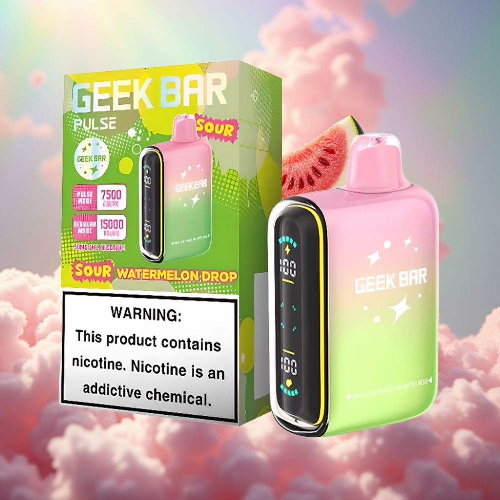 GEEK BAR Pulse 15000 Puffs Hajutav Vape Hapukas Väljaanne