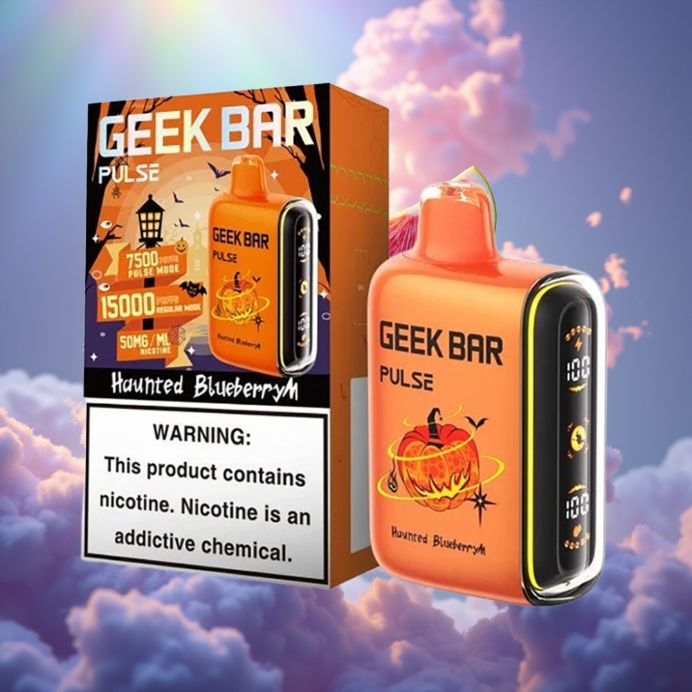 GEEK BAR Pulse 15000 Sõmud E-tervise Maht - 16ML Nikotiin - 5% Reguleeritav Õhuvool - Jah Patarei - 650 mAh Laadimispesa - USB-C