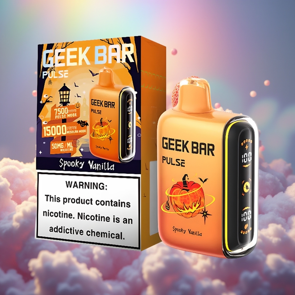 GEEK BAR Pulse 15000 Sõmud E-tervise Maht - 16ML Nikotiin - 5% Reguleeritav Õhuvool - Jah Patarei - 650 mAh Laadimispesa - USB-C