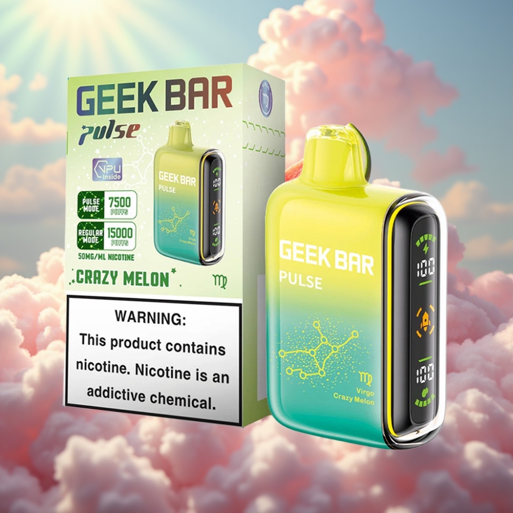 GEEK BAR Pulse 15000 Sõmud Eelnevalt Täidetud Aurusti Zodiac Väljaanne