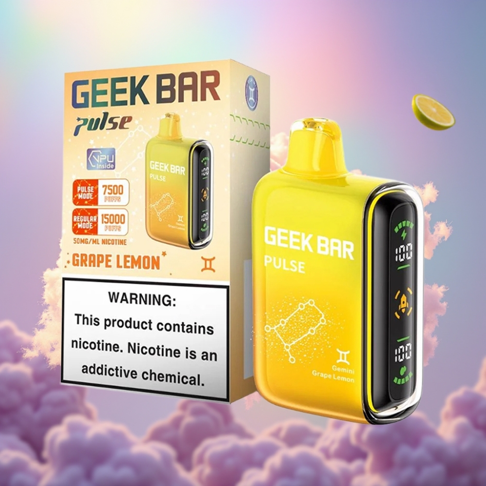 GEEK BAR Pulse 15000 Sõmud Eelnevalt Täidetud Aurusti Zodiac Väljaanne
