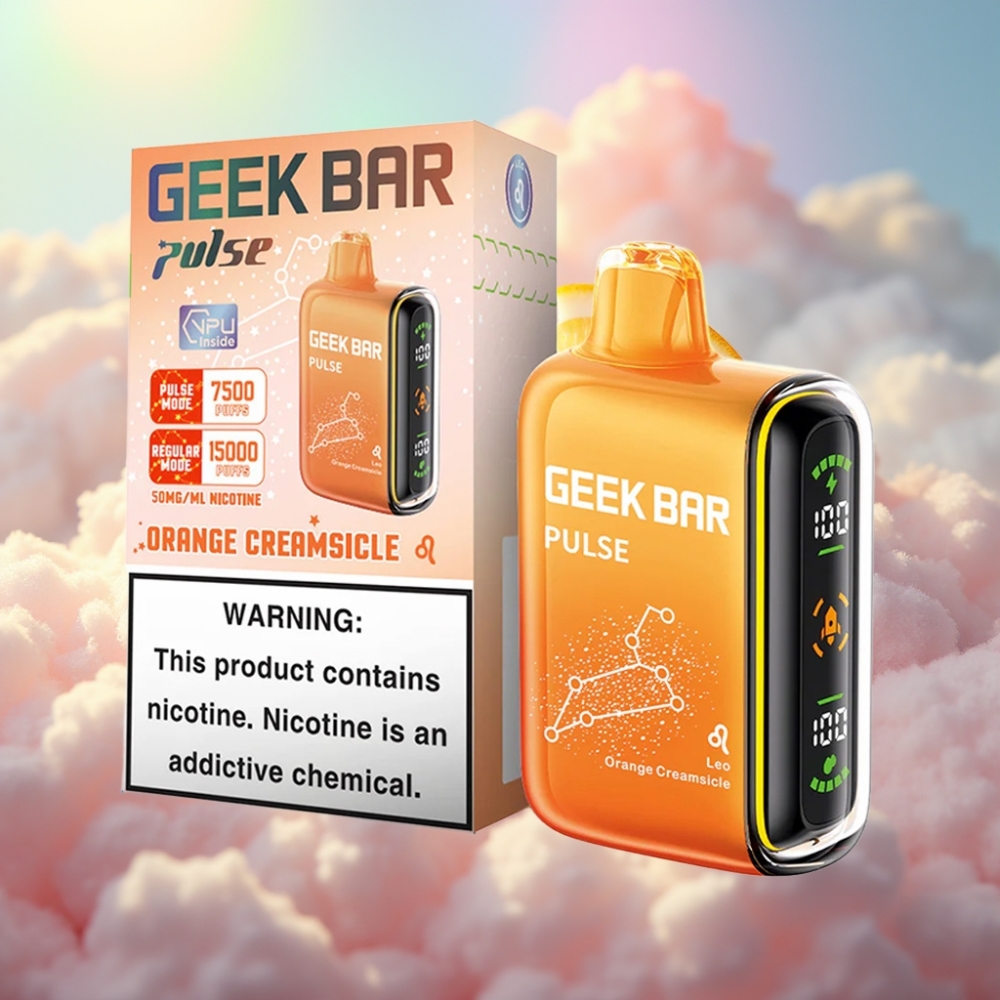 GEEK BAR Pulse 15000 Sõmud Eelnevalt Täidetud Aurusti Zodiac Väljaanne