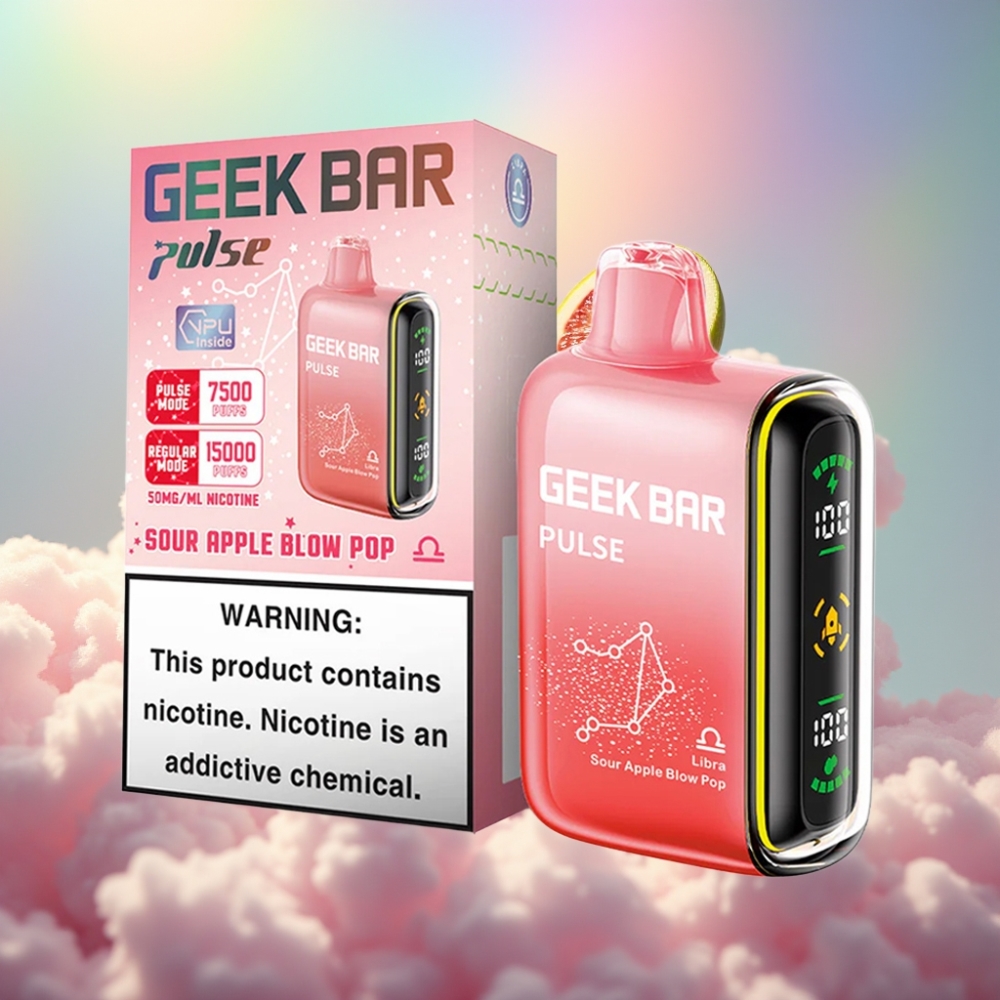 GEEK BAR Pulse 15000 Sõmud Eelnevalt Täidetud Aurusti Zodiac Väljaanne