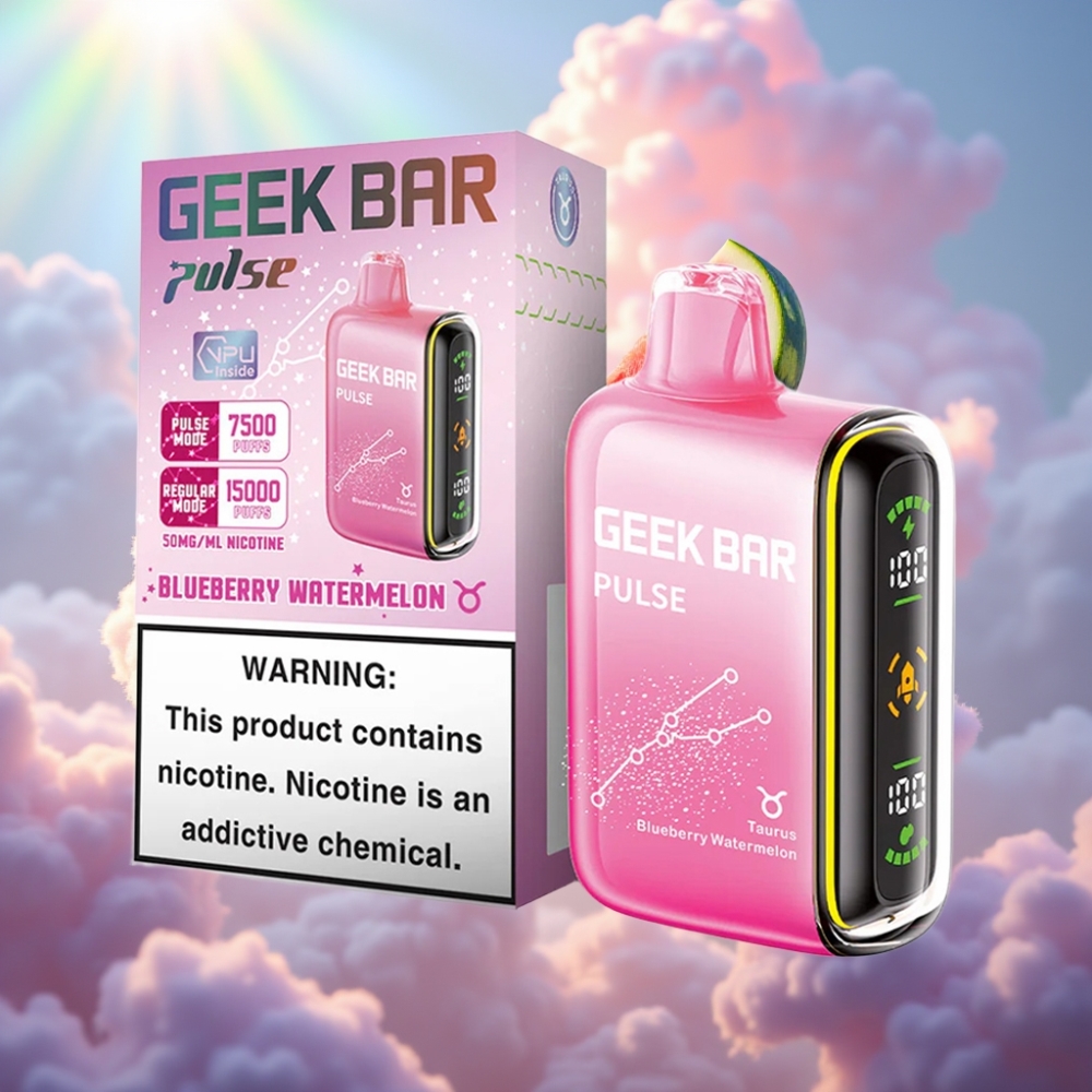 GEEK BAR Pulse 15000 Sõmud Eelnevalt Täidetud Aurusti Zodiac Väljaanne
