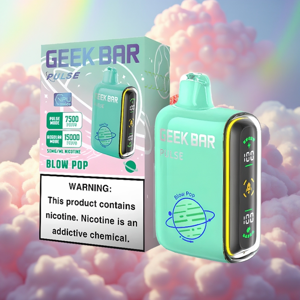 Geek Bar Pulse 15000 Puffs Eesti Vape Planeedi Väljaanne (16ML, 5%, Reguleeritav Õhuvool)
