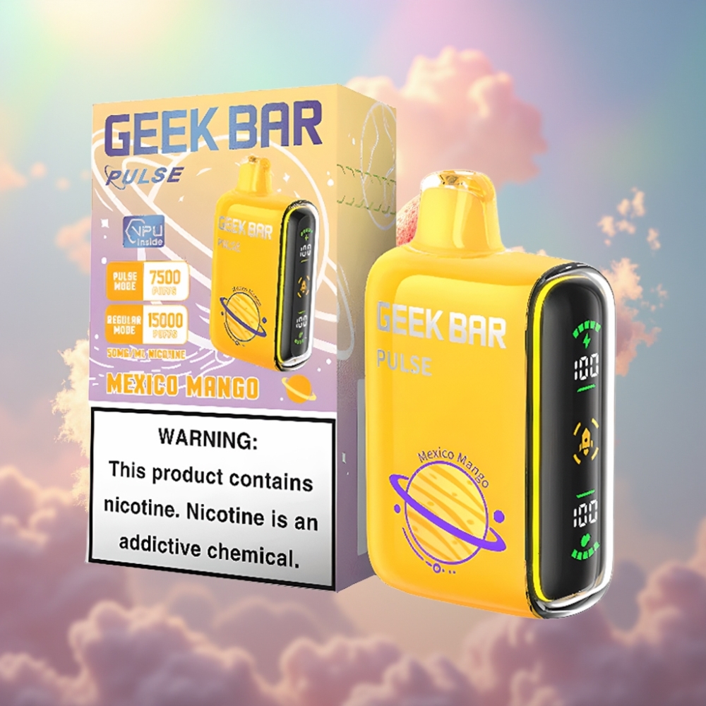 Geek Bar Pulse 15000 Puffs Eesti Vape Planeedi Väljaanne (16ML, 5%, Reguleeritav Õhuvool)