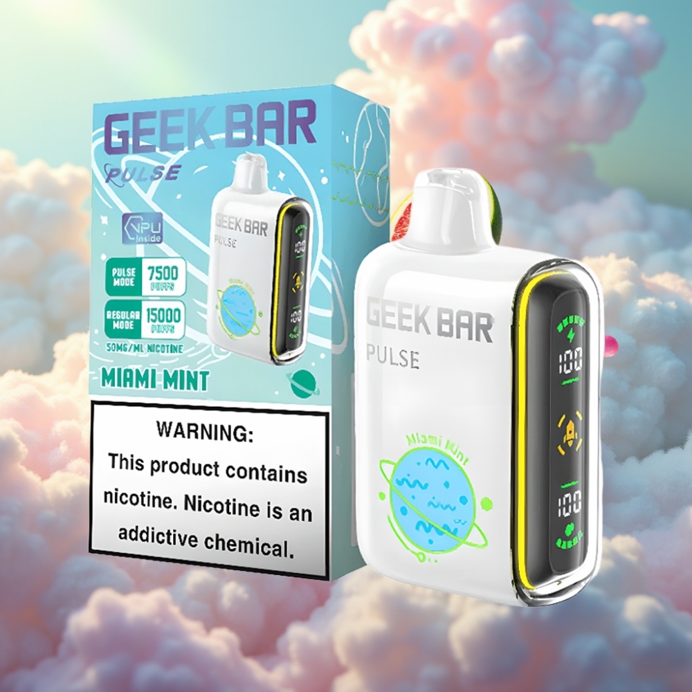 Geek Bar Pulse 15000 Puffs Eesti Vape Planeedi Väljaanne (16ML, 5%, Reguleeritav Õhuvool)