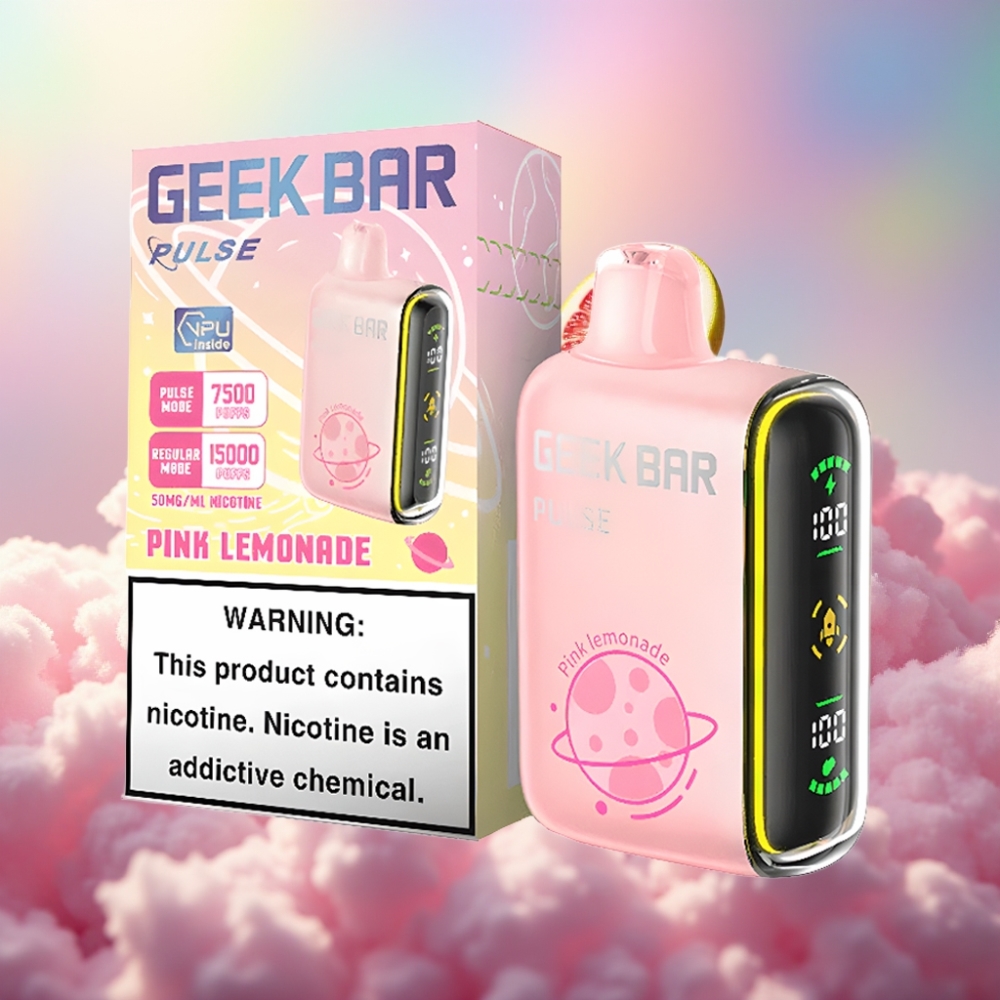 Geek Bar Pulse 15000 Puffs Eesti Vape Planeedi Väljaanne (16ML, 5%, Reguleeritav Õhuvool)
