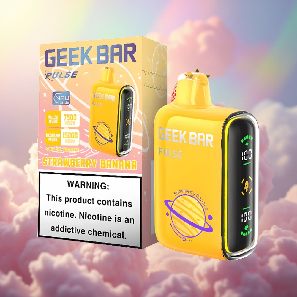 Geek Bar Pulse 15000 Puffs Eesti Vape Planeedi Väljaanne (16ML, 5%, Reguleeritav Õhuvool)