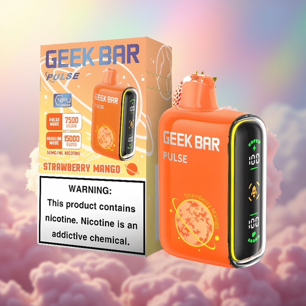 Geek Bar Pulse 15000 Puffs Eesti Vape Planeedi Väljaanne (16ML, 5%, Reguleeritav Õhuvool)