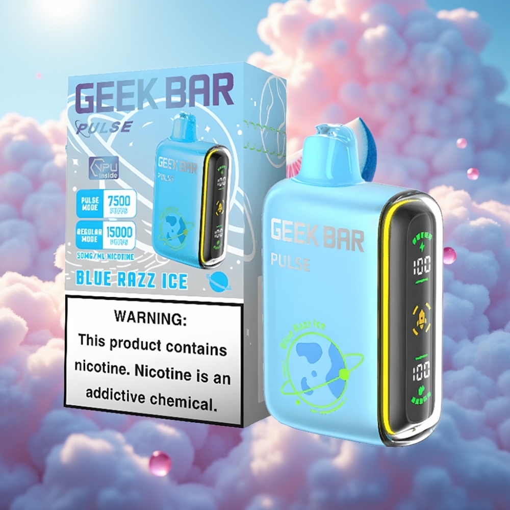Geek Bar Pulse 15000 Puffs Eesti Vape Planeedi Väljaanne (16ML, 5%, Reguleeritav Õhuvool)