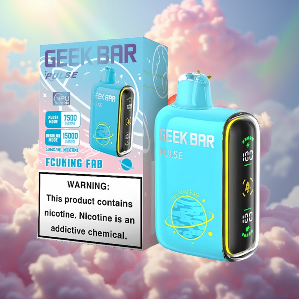 Geek Bar Pulse 15000 Puffs Eesti Vape Planeedi Väljaanne (16ML, 5%, Reguleeritav Õhuvool)