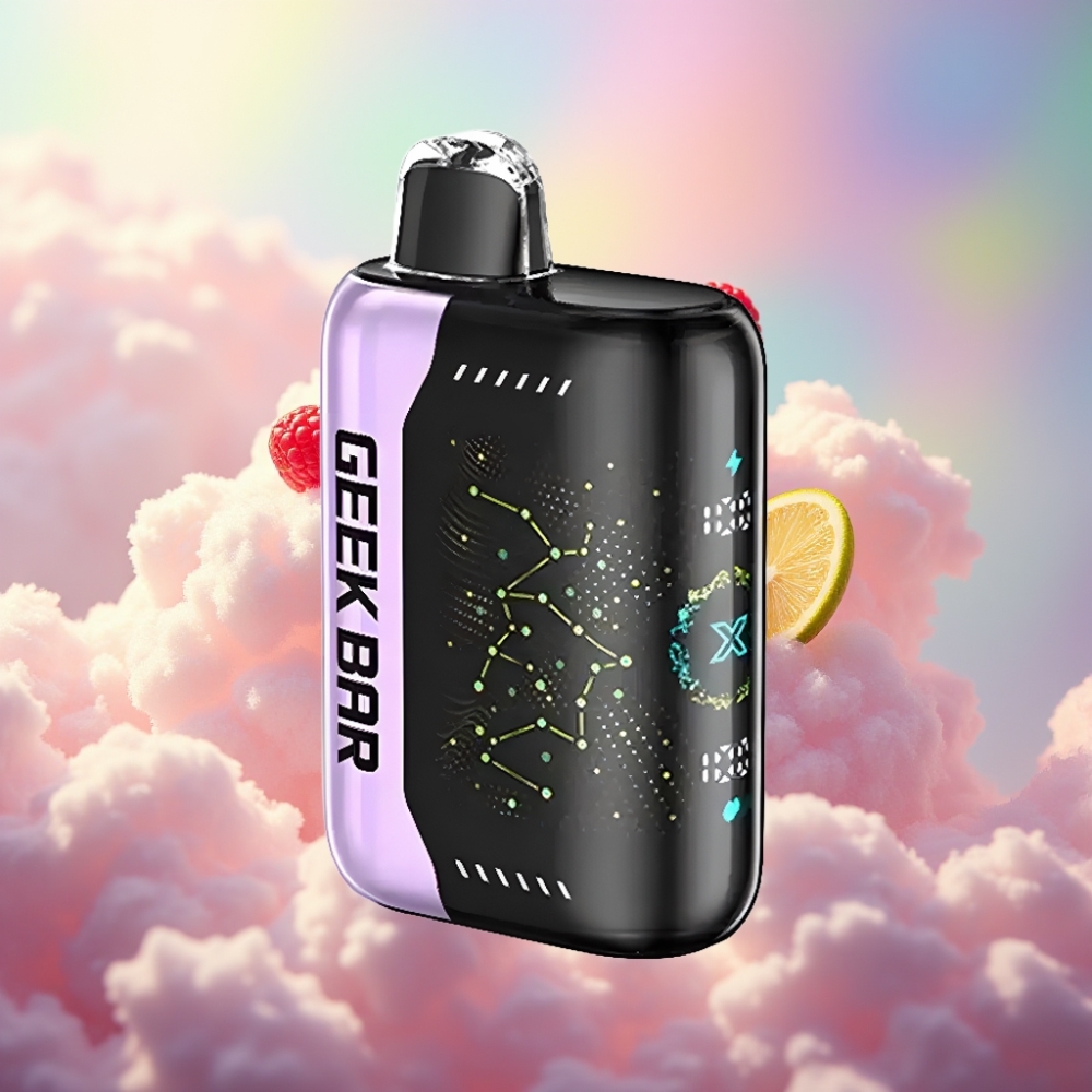 GEEK BAR Pulse X 25000 Tõmmet 18mL Eelnevalt Täidetud Vedelik Dual Mesh Mähis 3D Kumer Näidiku Ekraan USB Type-C Laadimispordiga