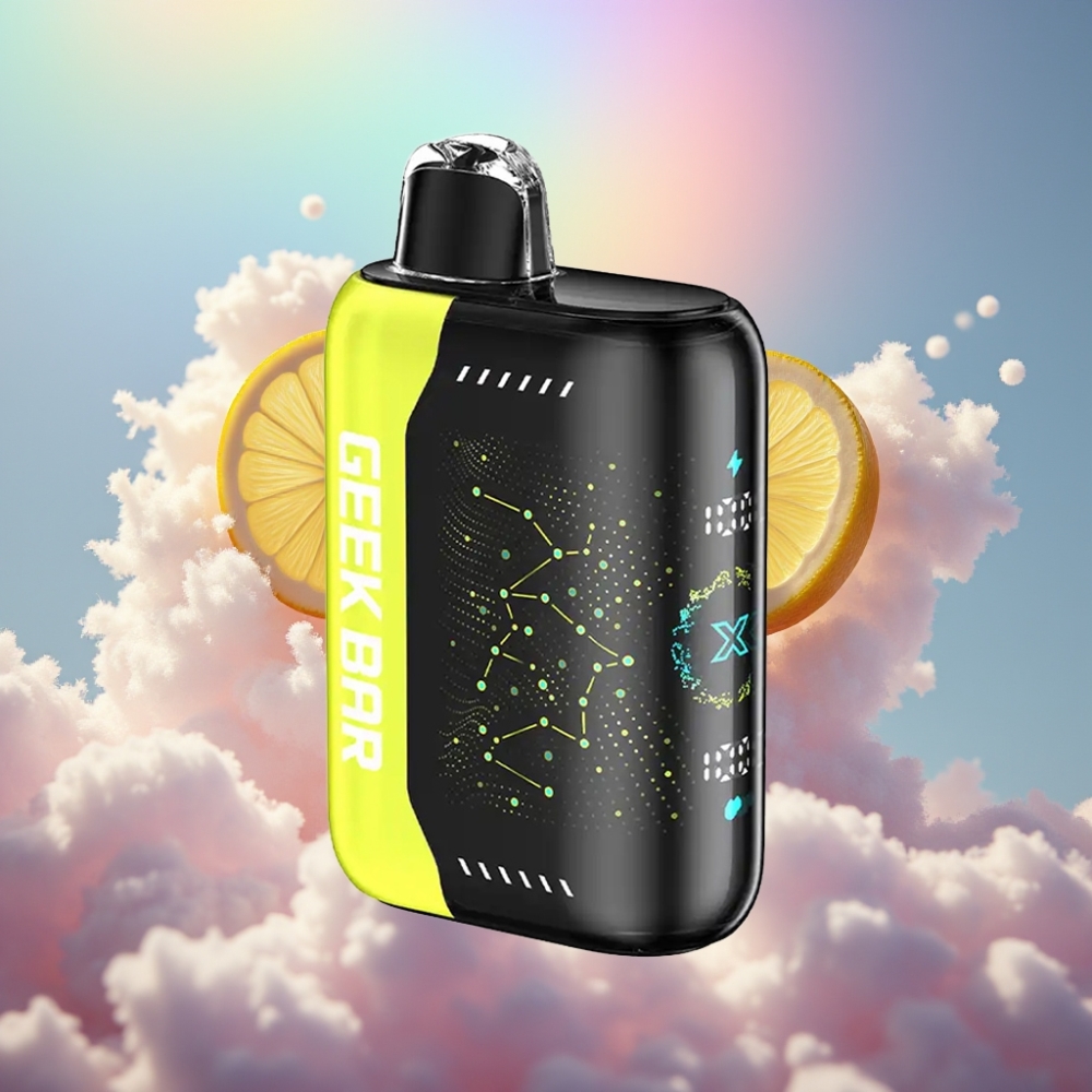GEEK BAR Pulse X 25000 Tõmmet 18mL Eelnevalt Täidetud Vedelik Dual Mesh Mähis 3D Kumer Näidiku Ekraan USB Type-C Laadimispordiga