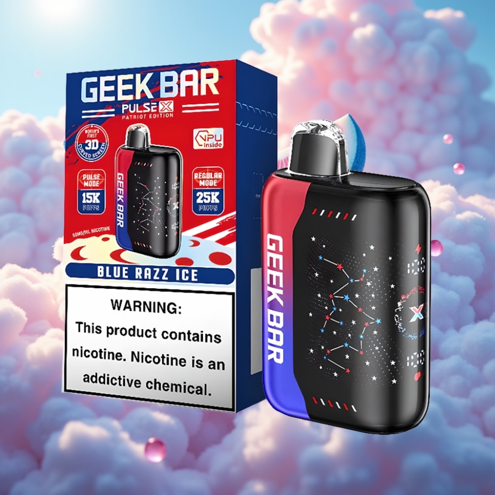 GEEK BAR Pulse X 25000 Tõmmet Eesti Patrioedi Väljaanne