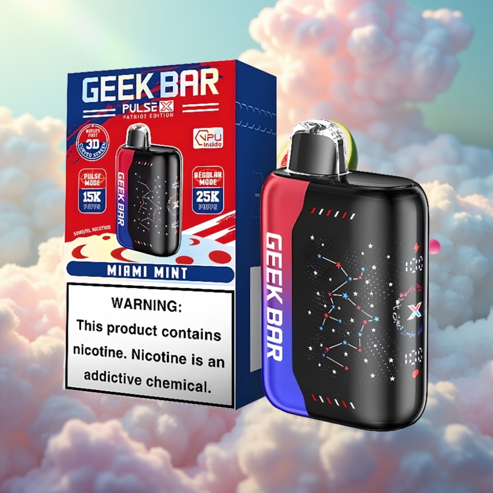 GEEK BAR Pulse X 25000 Tõmmet Eesti Patrioedi Väljaanne