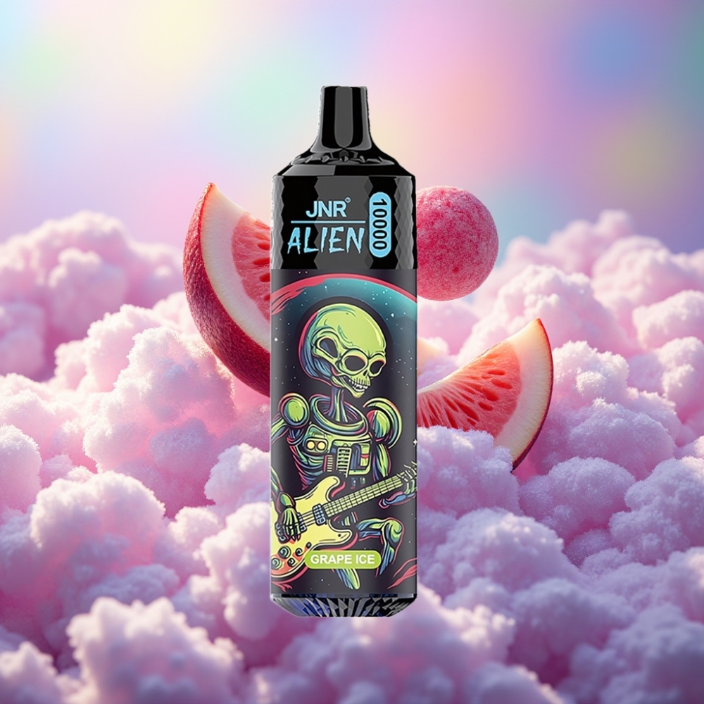 JNR Alien 10000 Puffs Disposabel Vape Viinamarja-Jää