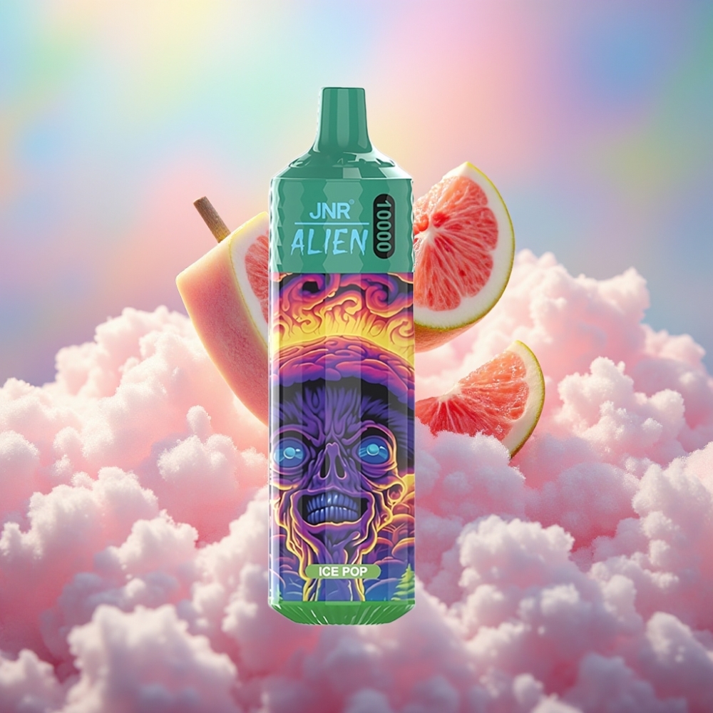 JNR Alien 10000 Puffs Jäätisepulk (850mAh, 20ml, RGB)