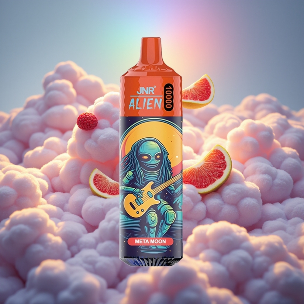JNR Alien 10000 Puhangud Meta Kuu (850mAh, 20ml, RGB)