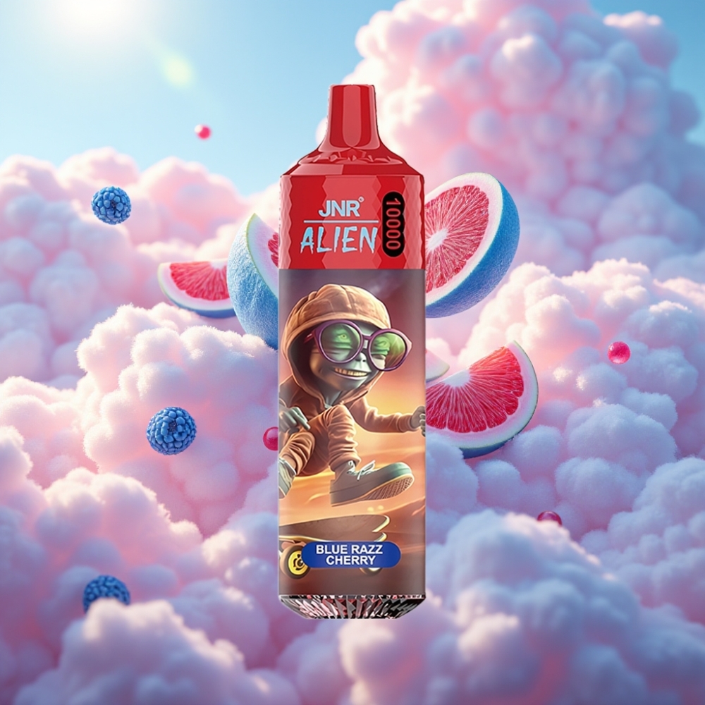 JNR Alien 10000 Süstav Sinised Mustikad-Kirsid