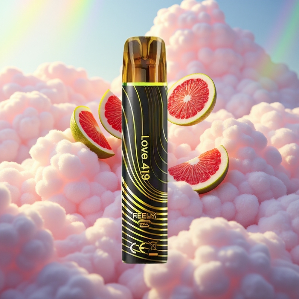 JNR Black&Golden 600+200 Puffs Ühekordselt Kasutatav Vape