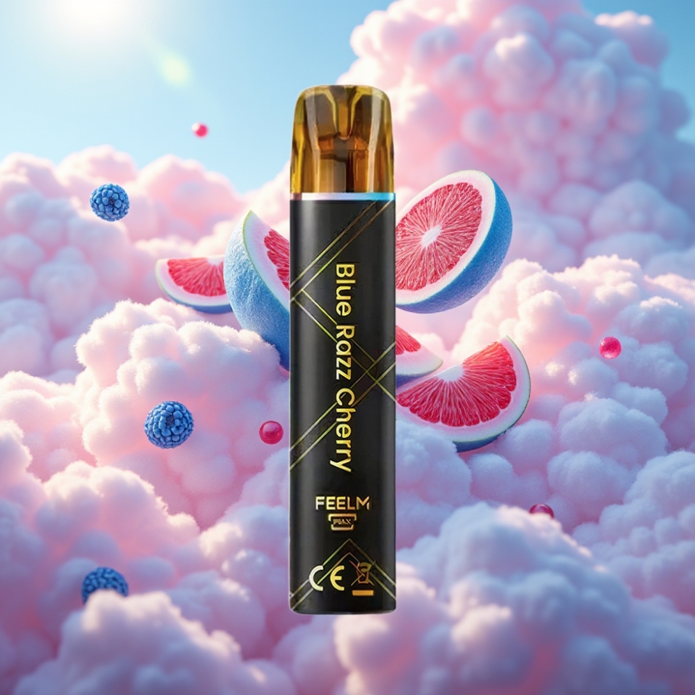 JNR Black&Golden 600+200 Süstikvape Sinine Vaarik-Kirsip
