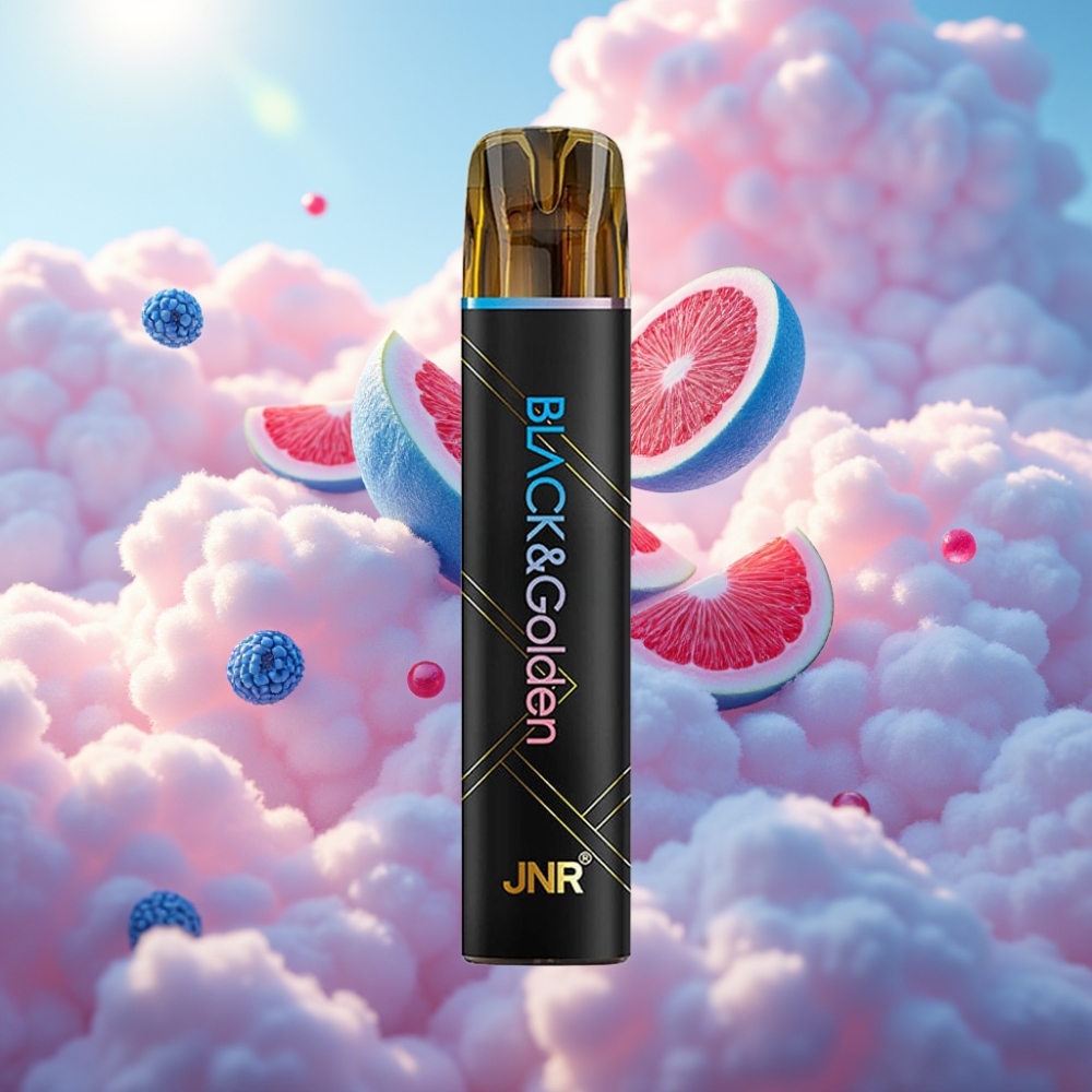 JNR Black&Golden 600+200 Süstikvape Sinine Vaarik-Kirsip