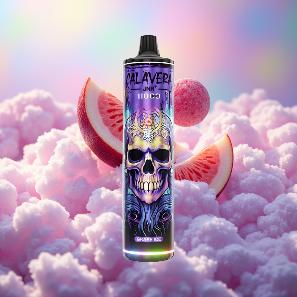 JNR Calavera 11000 Hämmastus Ühekordselt Kasutatav Vape Viinamarja Jää
