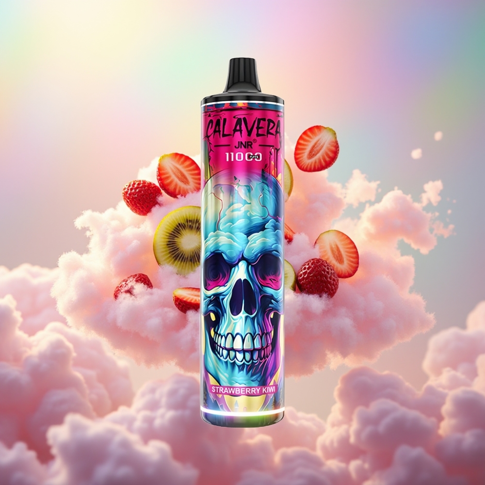 JNR Calavera 11000 Puhet Ühekordne Vape Maasik-Kiivi