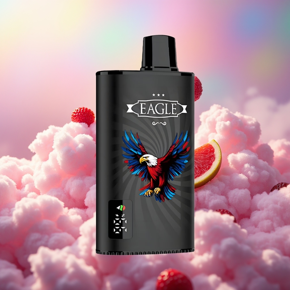 JNR EAGLE Smart 23000 Sutsutavat Vape Digitaalekraaniga 1.0ohm Mesh Poolus Cherry Cola