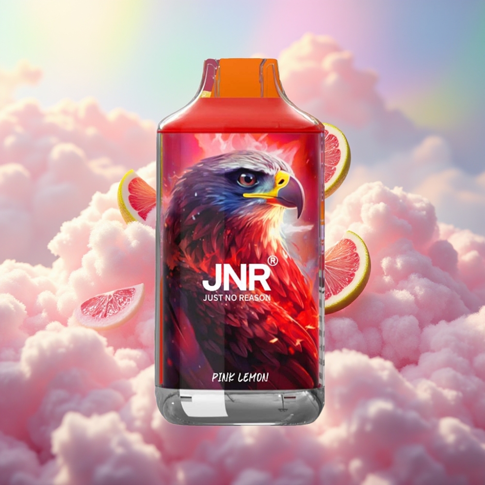 JNR Falcon 16000 Puffs Disponeeritav Vape Roosa Sidrun