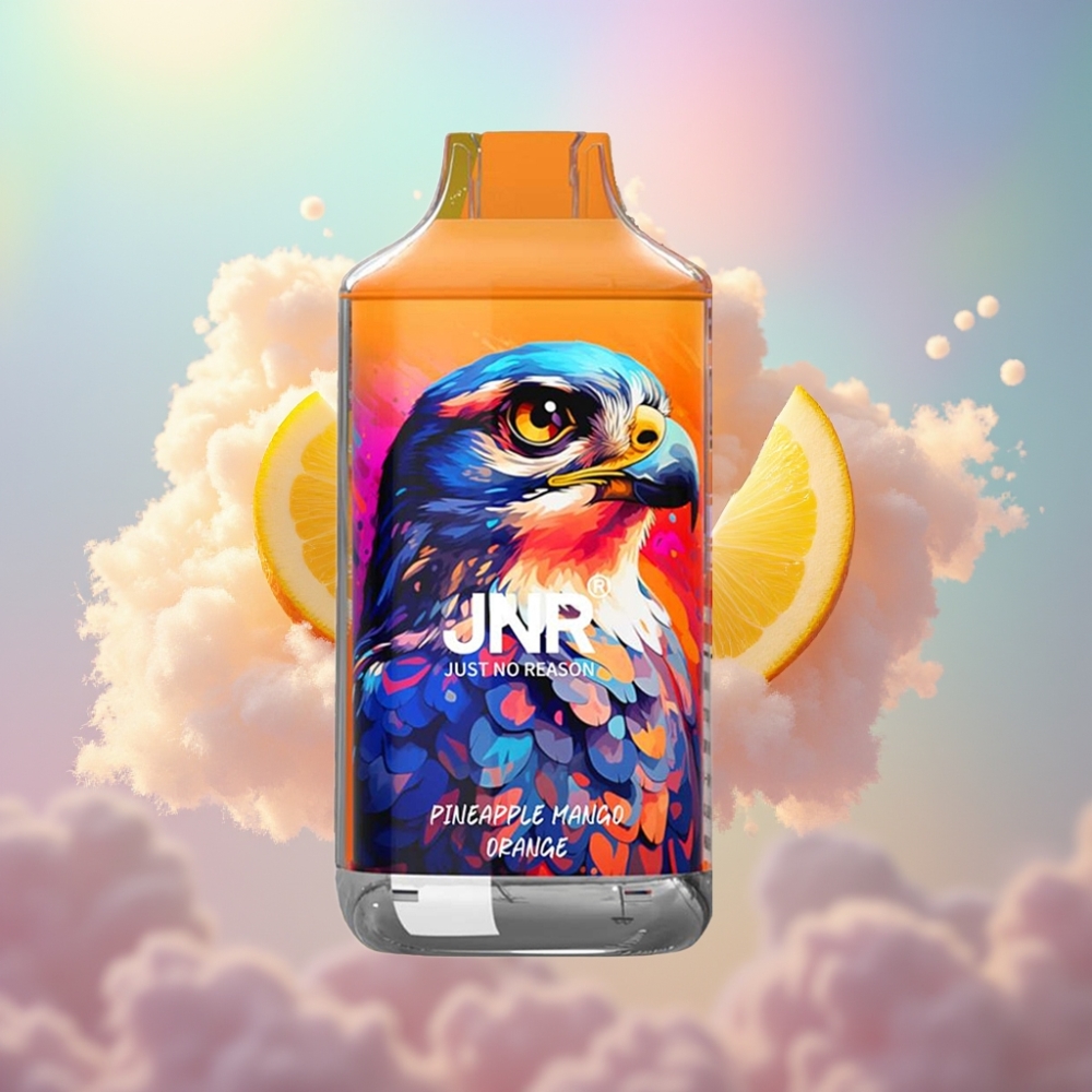 JNR Falcon 16000 Puffs Disposabel Vape Ananass-Mango-Oranž