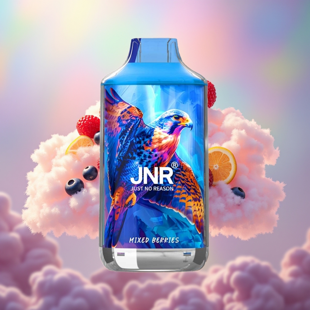 JNR Falcon 16000 Puffs Segamari (Mixed Berries) 850 mAh Tüüp-C Laadimine