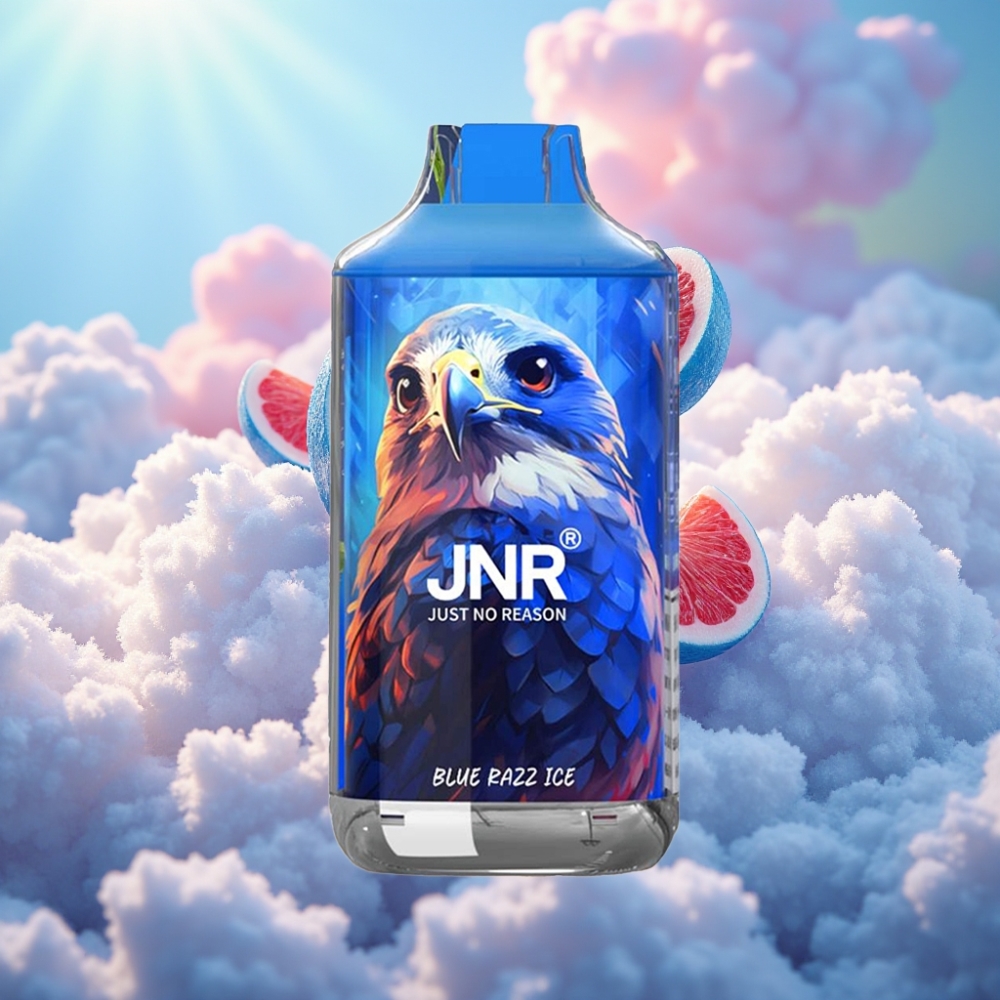 JNR Falcon 16000 Puffs Ühekordselt Kasutatav Vape Sinine Sõstar-Jää