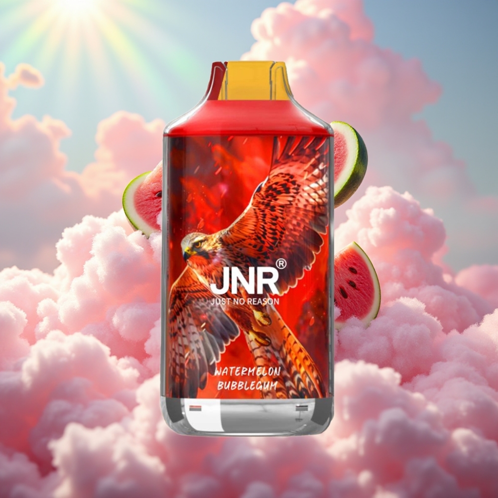 JNR Falcon 16000 Sööbmatu Vape Vesimelonipomm (850mAh, 22ml, Tark LED Ekraan)