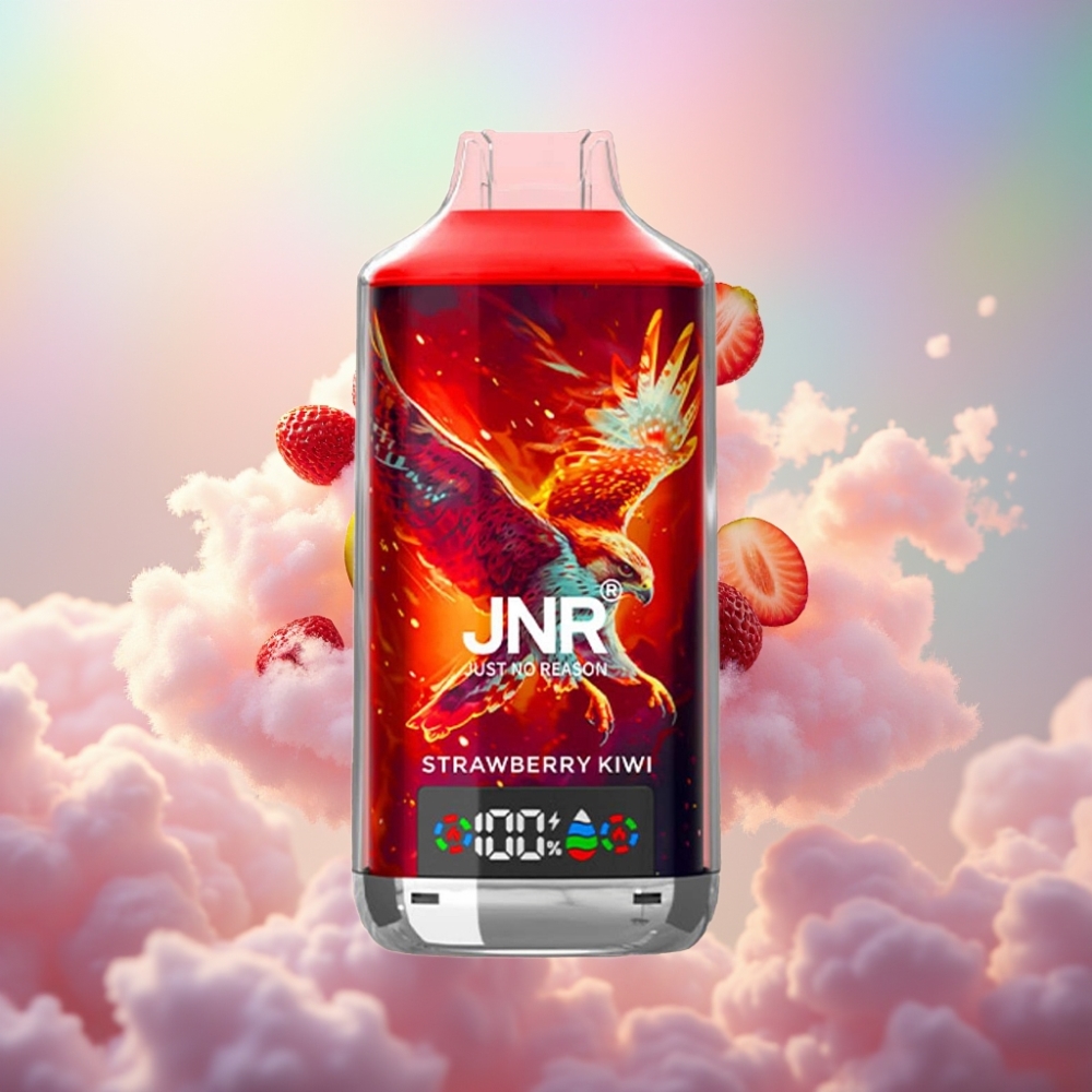 JNR Falcon X 18000 Puffs Ühekordselt Kasutatav Vape Maasika-Kiivi
