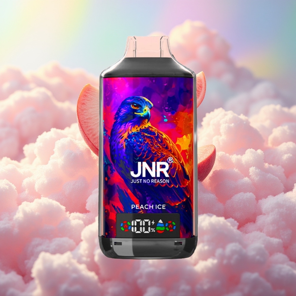 JNR Falcon X 18000 Puffs Ühekordselt Kasutatav Vape Virsikujää