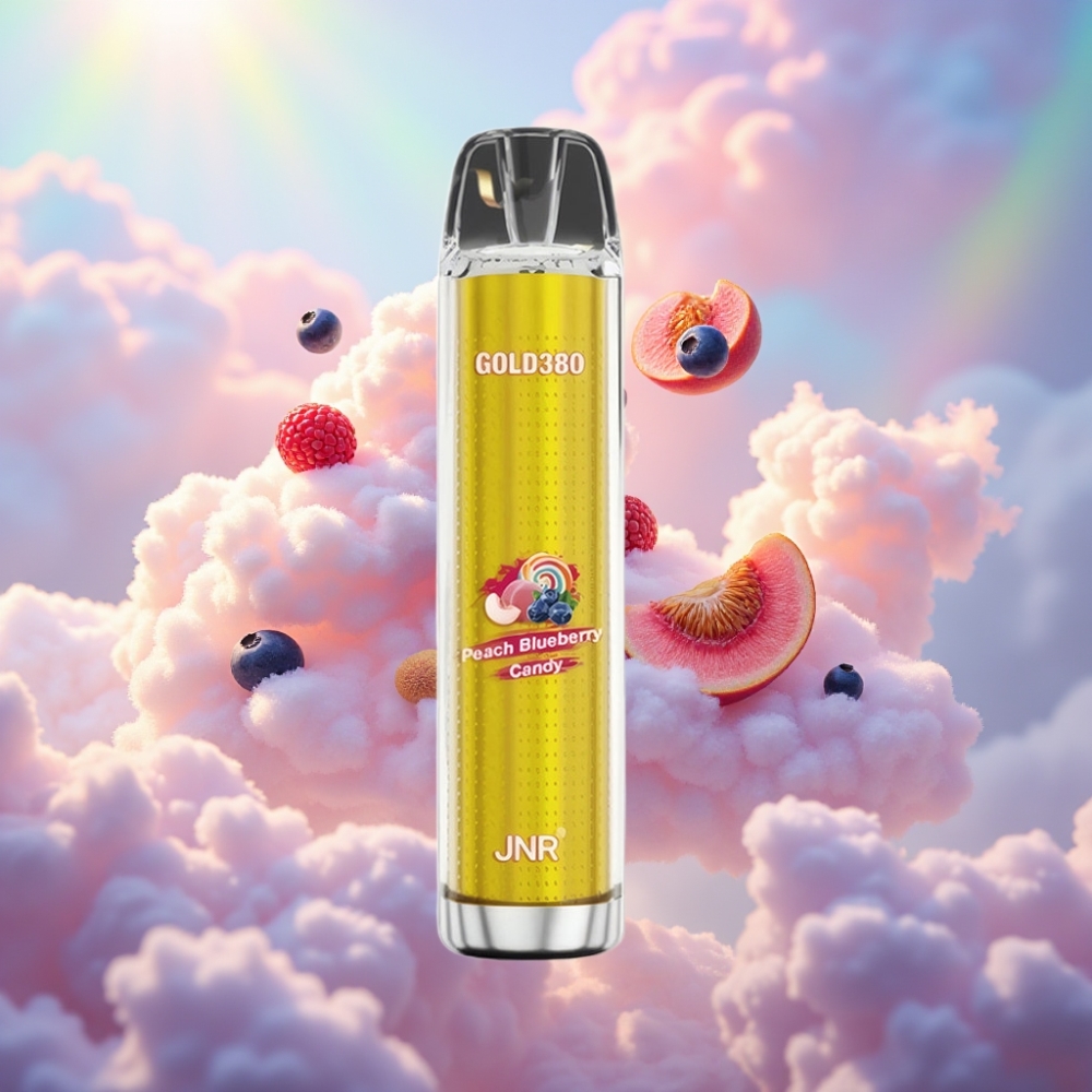JNR Glod380 6000 Puffs Ühekordne Vape Pirni-Mustika