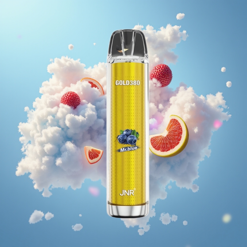 JNR Glod380 6000 Puffs Ühekordselt Kasutatav Vape Härjasinine