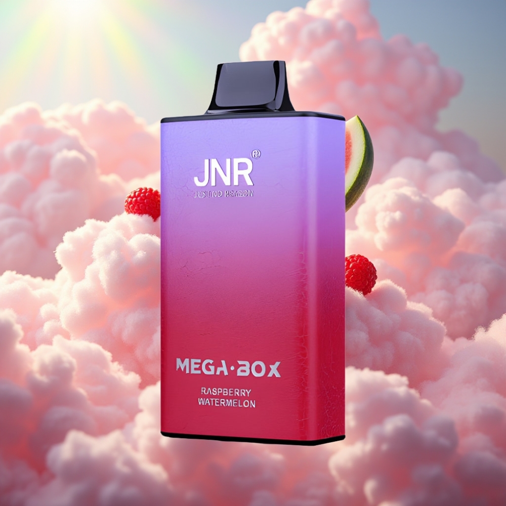 JNR Mega Box 25000 Puffs Ühekordne Vape Vaarikas-Arbuus